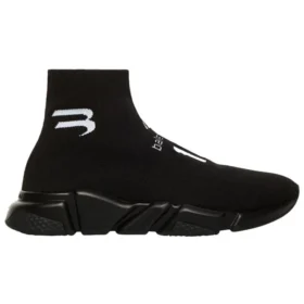 Speed Lt Fußball-Sponsorenlogo-Sneaker „Black Knit“ 645734W2DBU1090