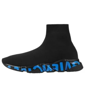 Speed-Sportschuhe Schwarz/Blau 645334W2DB71140