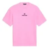 Sponsor-T-Shirt mit Rundhalsausschnitt, rosa/rot 612965TJVD95764