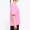 Sponsor-T-Shirt mit Rundhalsausschnitt, rosa/rot 612965TJVD95764