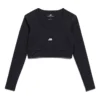 Sportbekleidung Langarm-Sport-BH „Black“ 7932814E2B91081