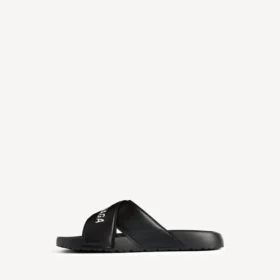 Sportliche Pool-Sandalen für Herren in Schwarz/Weiß