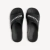 Sportliche Pool-Sandalen für Herren in Schwarz/Weiß