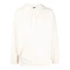 Sportlicher Oversize-Hoodie mit Kordelzug „Weiß“ 600583TLVA19080