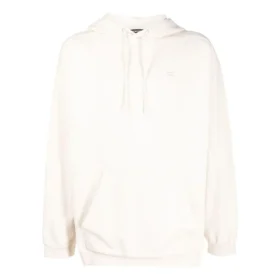 Sportlicher Oversize-Hoodie mit Kordelzug „Weiß“ 600583TLVA19080