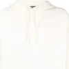 Sportlicher Oversize-Hoodie mit Kordelzug „Weiß“ 600583TLVA19080