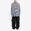 Sporty B Cosy Shirt „Black White“ 681004TLM111070