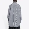 Sporty B Cosy Shirt „Black White“ 681004TLM111070