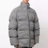 Sporty B Daunenjacke „Schwarz-Weiß“ 681440TLO361070