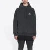 Sporty B Hoodie Medium Fit „Schwarz“ 600583TLVA11070