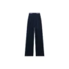 Sporty B Logo Band Wide-Leg-Track-Hose „Black“ 675346TLVA11070