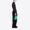 Sporty B Logo Band Wide-Leg-Track-Hose „Black“ 675346TLVA11070