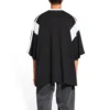 Sporty B T-Shirt Boxy Fit „Schwarz Weiß“ 699182TMVC41070