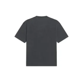 Sporty B T-Shirt in mittlerer Passform „Washed Black“ 612966TLV991070
