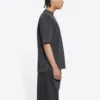 Sporty B T-Shirt in mittlerer Passform „Washed Black“ 612966TLV991070