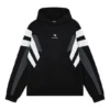 Sporty B Trainingsanzug-Hoodie „Schwarz Grau Weiß“ 675322TLVA31150
