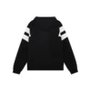 Sporty B Trainingsanzug-Hoodie „Schwarz Grau Weiß“ 675322TLVA31150