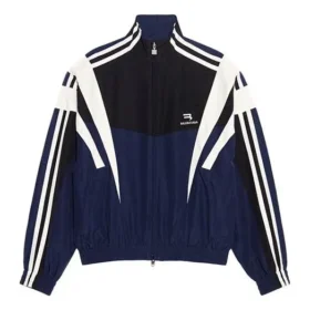 Sporty B Trainingsjacke „Indigo Black White“ 681438TKO484063