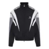 Sporty B Trainingsjacke „Schwarz Grau Weiß“ 681438TKO481269