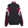 Sporty B Wende-Track-Jacke „Black Red White“ 681445TKO481000