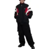 Sporty B Wende-Track-Jacke „Black Red White“ 681445TKO481000