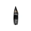 Square Knife BB 80 mm Pumps „Schwarzes, glänzendes Lammleder“ 694712WBD821080