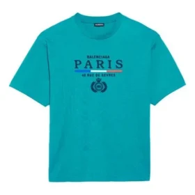 SS20 Paris Flag Regular Paris Logo T-Shirt 594579TGV483640