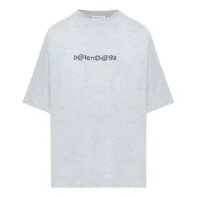 SS21 bedrucktes T-Shirt mit Rundhalsausschnitt, grau 620941TIV501167 SS21 bedrucktes T-Shirt mit Rundhalsausschnitt, grau 620941TIV501167