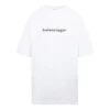 SS21 Bedrucktes T-Shirt mit Rundhalsausschnitt Weiß 641655TIV549040