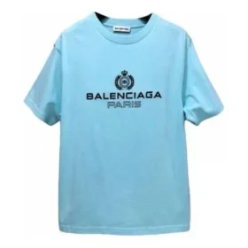 SS21 Casual Crown Kurzarm-T-Shirt Blau 594599TGV601468 SS21 Casual Crown Kurzarm-T-Shirt Blau 594599TGV601468