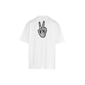 SS21 Drip Peace, weite Passform, Smile-Aufdruck, Casual, GS, Weiß 641675TKVA18639 SS21 Drip Peace, weite Passform, Smile-Aufdruck, Casual, GS, Weiß 641675TKVA18639