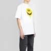 SS21 Drip Peace, weite Passform, Smile-Aufdruck, Casual, GS, Weiß 641675TKVA18639