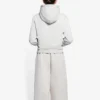 SS21 Fashion Week – Geschrumpftes Kapuzensweatshirt Grau 657683TKV852984