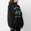 SS21 Hoodie mit Aufdruck Schwarz 641529TJVI71070