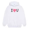 SS21 Hoodie mit Aufdruck, Weiß 578135TJVL69040