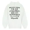 SS21 Hoodie mit Logo-Aufdruck, Weiß, 641529TJVI69040