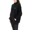 SS21 Logo-Baumwoll-Hoodie Schwarz 578135TJV851070