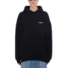 SS21 Logo-Hoodie aus Baumwolle „Schwarz“ 620947TKV871070