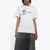SS21 Logo-T-Shirt mit Rundhalsausschnitt, grau 612965THV841167
