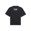 SS21 Love Bear T-Shirt mit Aufdruck, schwarz 641532TJVI11000