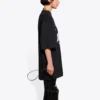 SS21 Love Bear T-Shirt mit Aufdruck, schwarz 641532TJVI11000