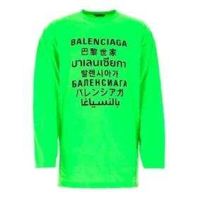 SS21 Print Crew Herren, Grün 641667TJVI34162