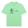SS21 Retro-T-Shirt mit kurzen Ärmeln, fluoreszierendes Grün 612965THV844162