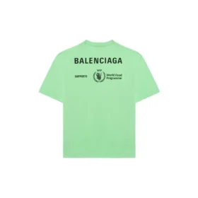 SS21 Retro-T-Shirt mit kurzen Ärmeln, fluoreszierendes Grün 612965THV844162