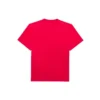 SS21 Unisex-T-Shirt mit Alphabet-Aufdruck, kurzärmelig, rot 651795TKV816295