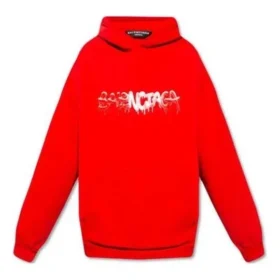 SS22 Logo-Hoodie „Rot“ 674986TLVF26407