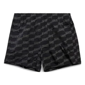 SS23 Logo-Badeshorts „Black“ 6983194C0B21062