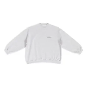 Strike 1917 Oversize-Pullover mit Rundhalsausschnitt „Hellgrau“ 699212TMVH21023 Strike 1917 Oversize-Pullover mit Rundhalsausschnitt „Hellgrau“ 699212TMVH21023