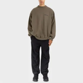 Strike 1917 Oversize-Pullover mit Rundhalsausschnitt „Khaki“ 699212TMVH22930 Strike 1917 Oversize-Pullover mit Rundhalsausschnitt „Khaki“ 699212TMVH22930