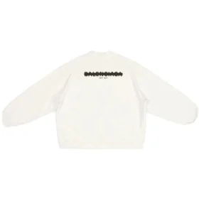 Strike 1917 Oversize-Pullover mit Rundhalsausschnitt „Weiß“ 699242TMVH29800